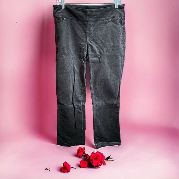 Travelsmith PLUS Dark Brown Corduroy Pants size 18 - Picture 3 of 4
